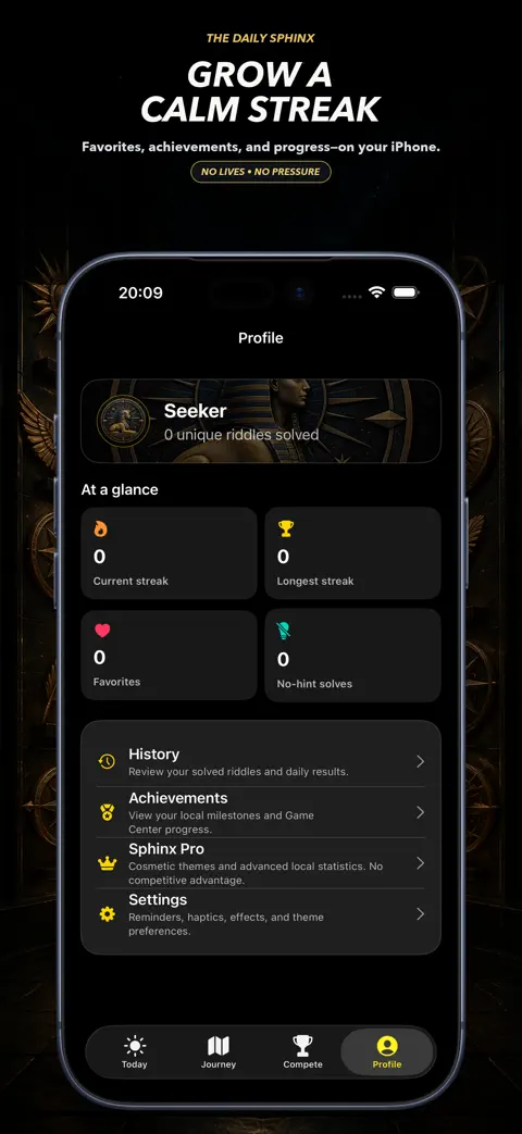 The Daily Sphinx: App Store preview 5