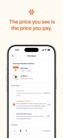 Beathive iPhone screenshot