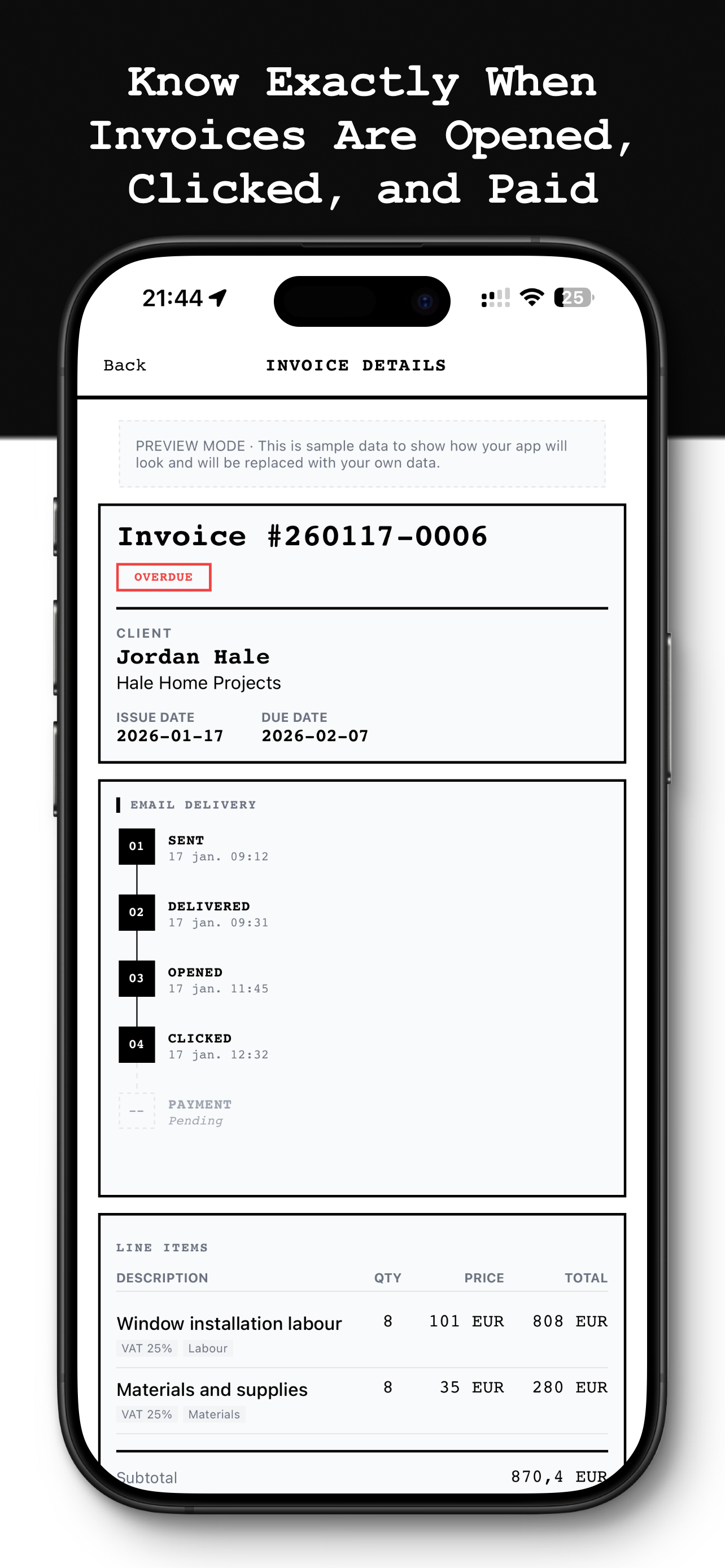 Invoice Maker : TradeSwift PRO screenshot 3