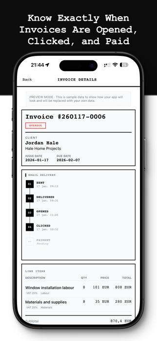 Invoice Maker : TradeSwift PRO Screenshot 3 of 6