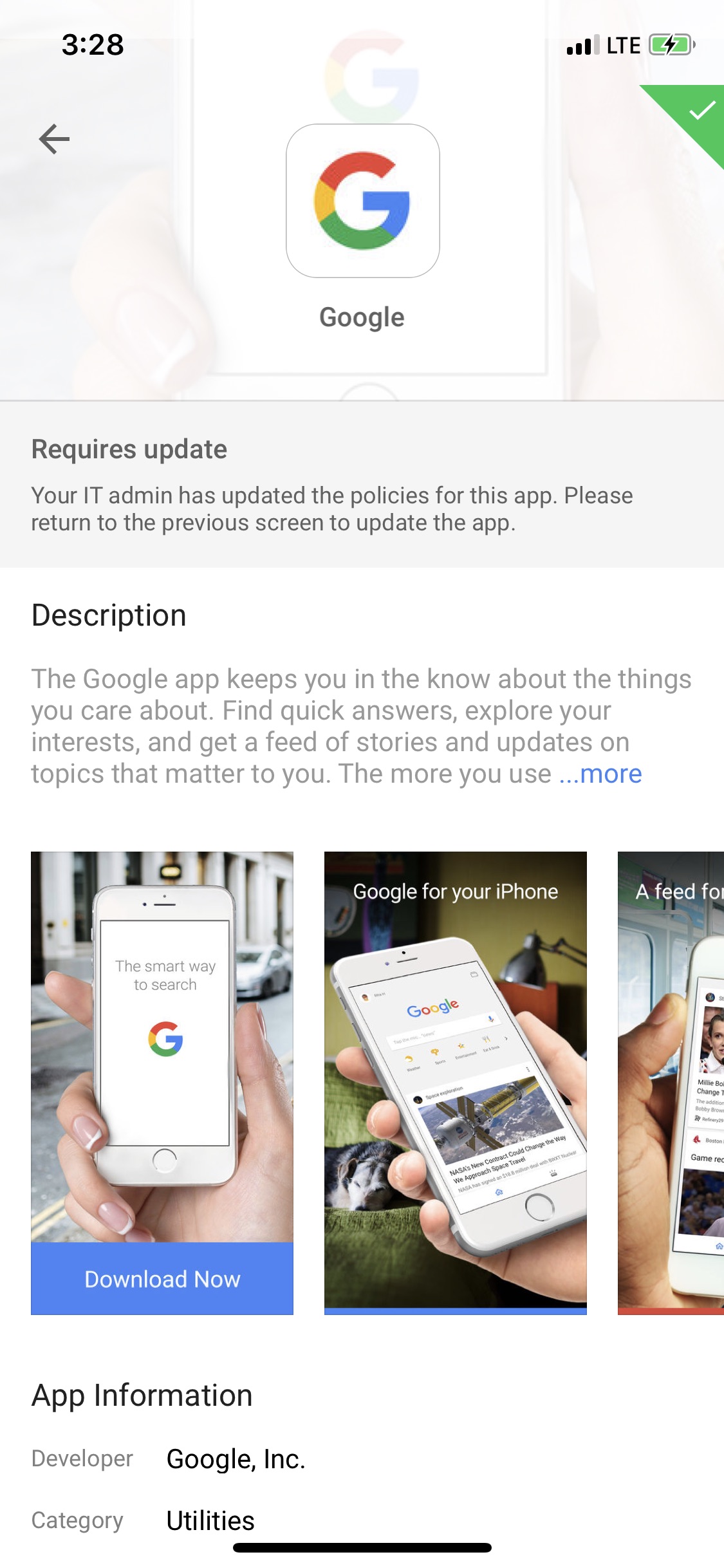 Google Device Policy screenshot 3