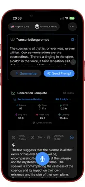 LLMVoice screenshot 2