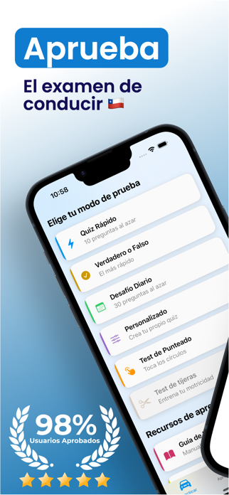 PractiCar Test Conducir Chile Screenshot 1 of 4