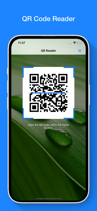 QR Code Reader & Generator App Screenshot 1 of 4