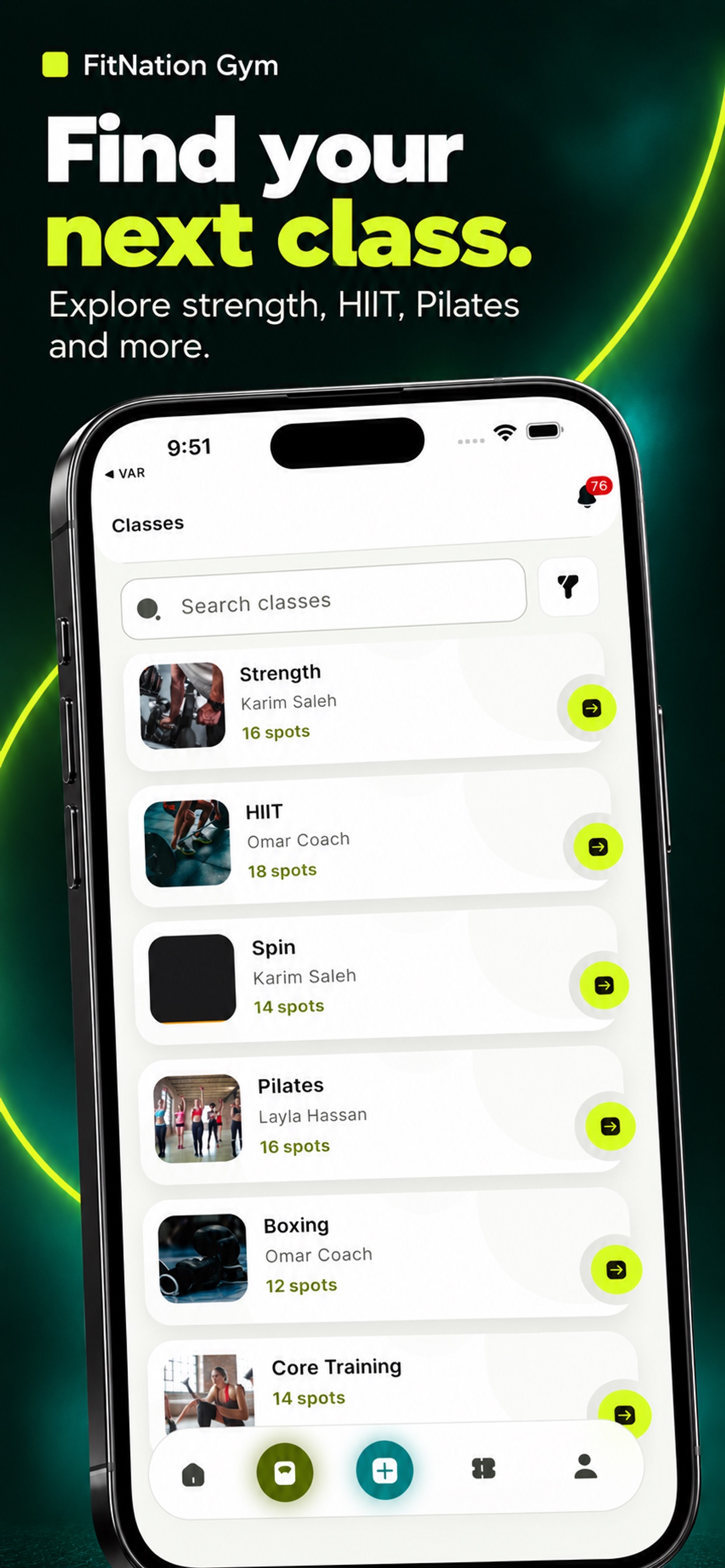 Screenshot 3 of FitNation Gym