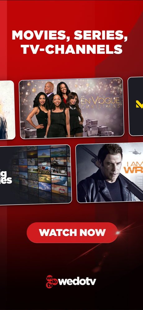 Movies, Series & TV on wedotv screenshot 1