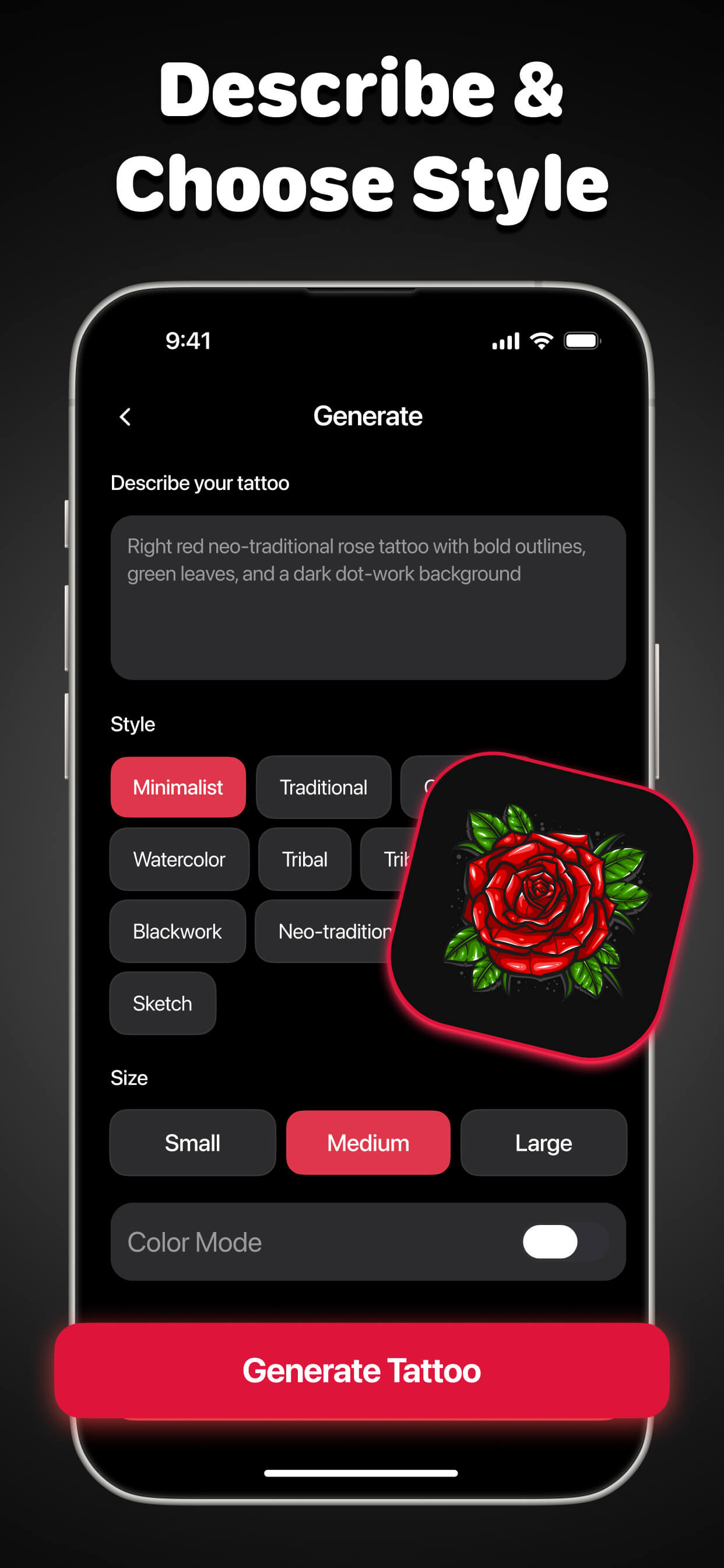 AI Tattoo Vision screenshot 5