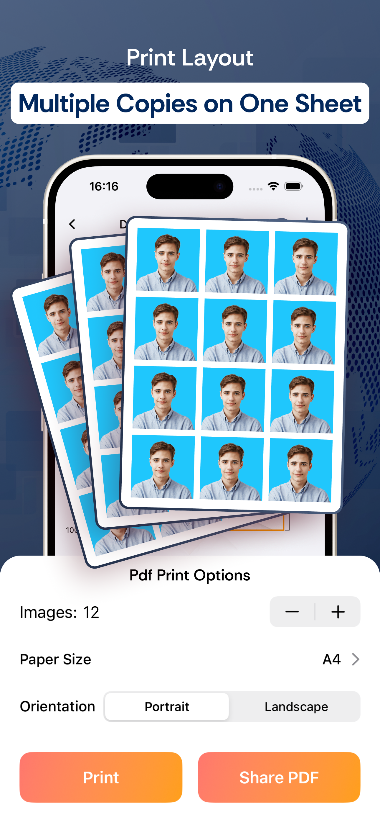 Passport Size Photo - ID Maker