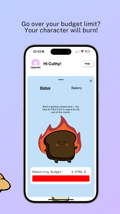Bread: Gamified Budget Tracker Screenshot