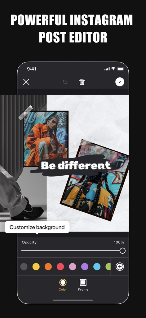 GRIDS Post maker for Instagram - Advanced Post Customization