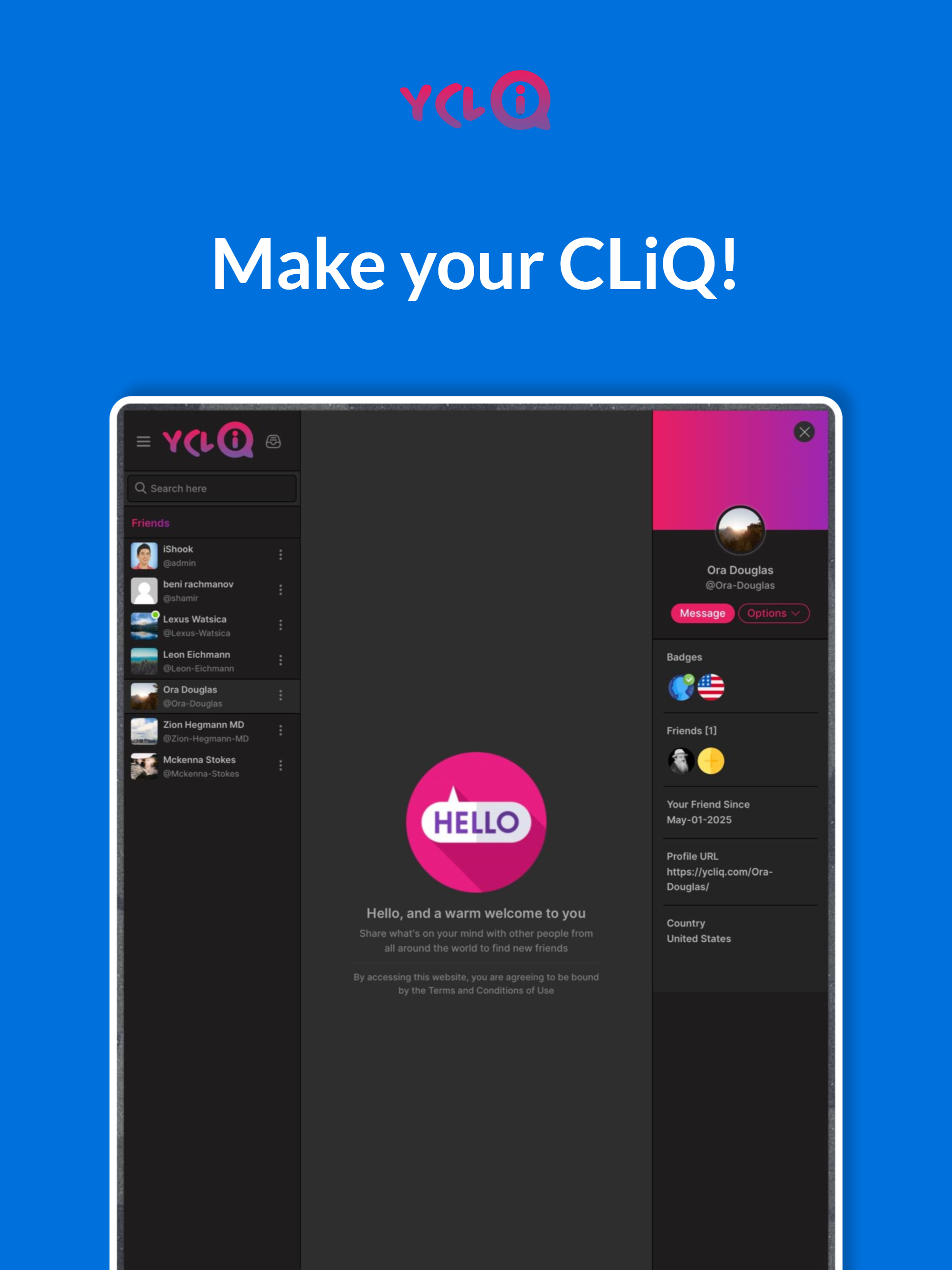 yCliq screenshot 9