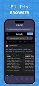 File Manager & Documents screenshot