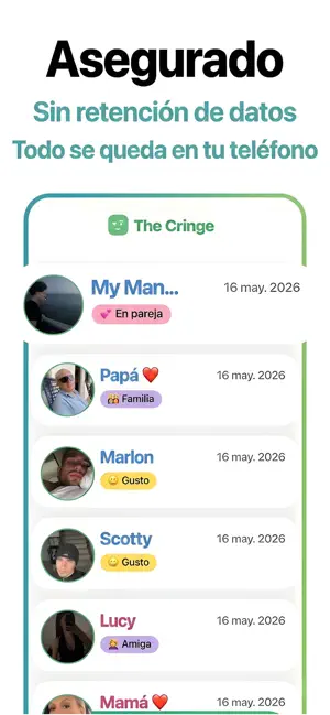 The Cringe: Chat Wrapped iPhone screenshot 4