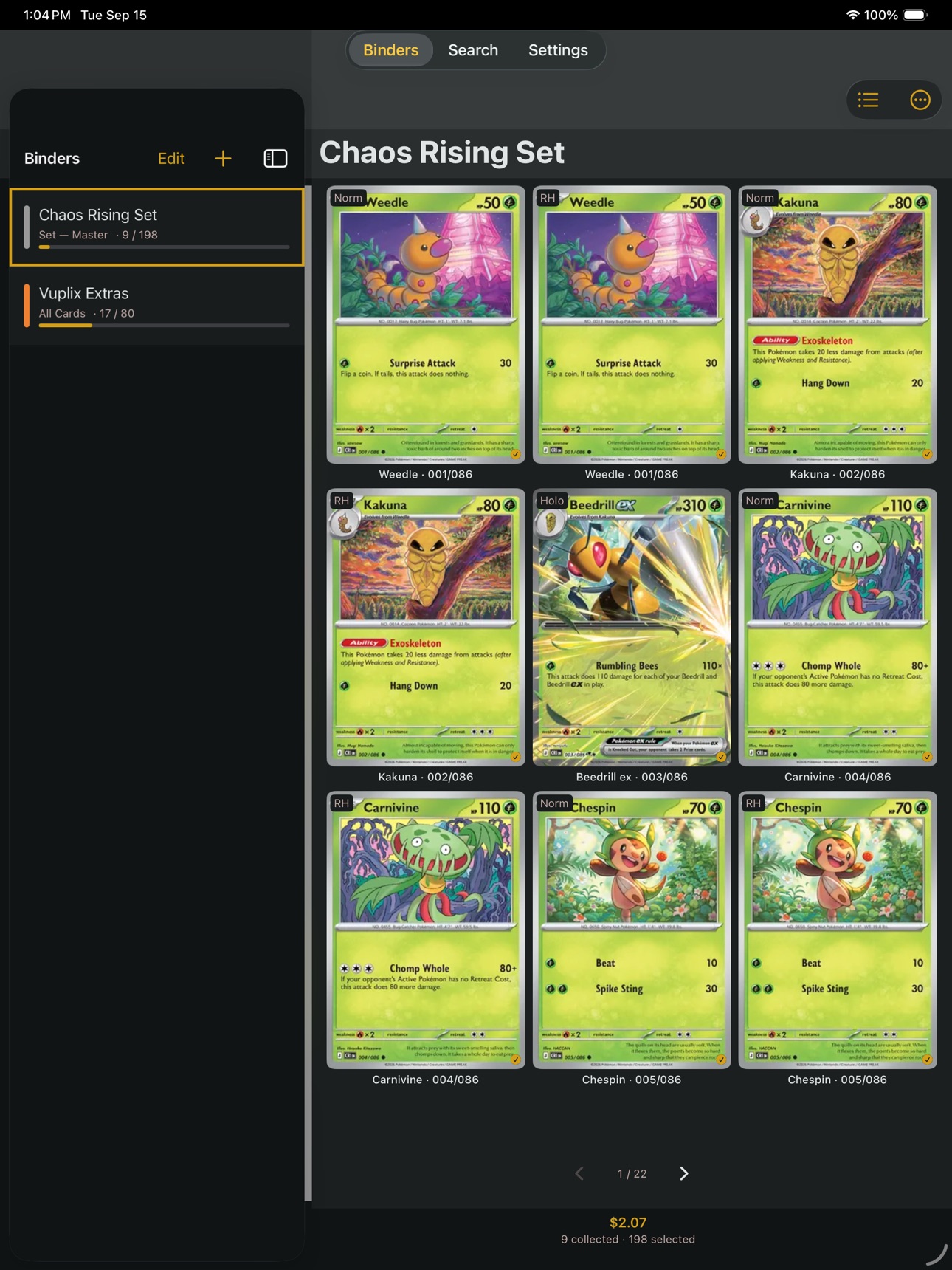 Screenshot 8 of Ace Binder