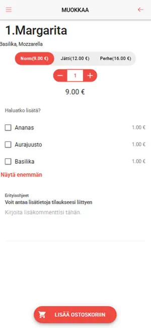 Lumitähti Pizza screenshot 3
