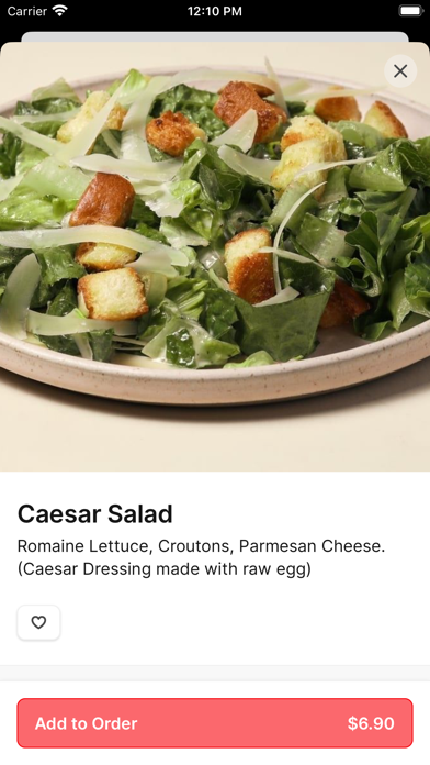 Topanga Pizza To Go iPhone screenshot 3 - Food & Drink app