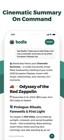 Bodie iPhone screenshot