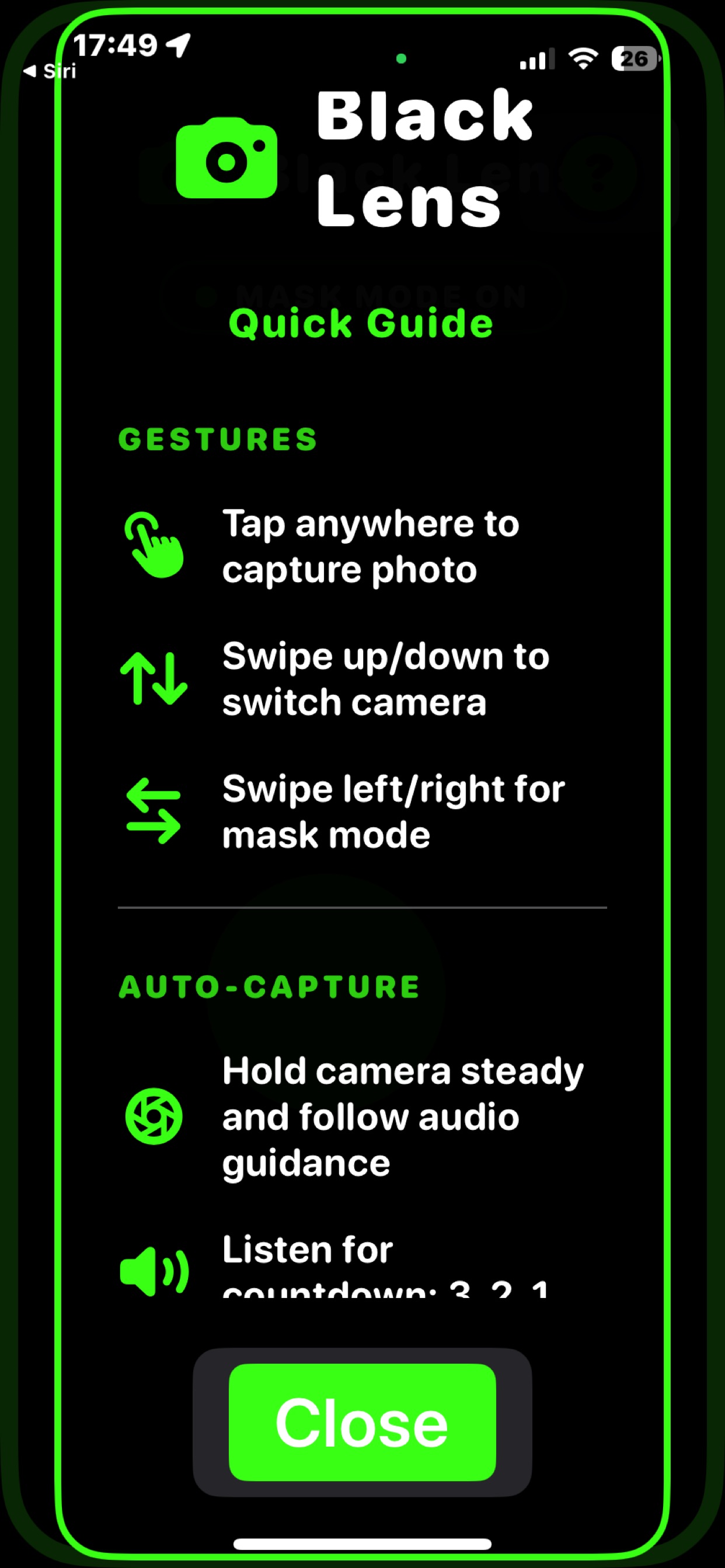 Black Lens screenshot 6