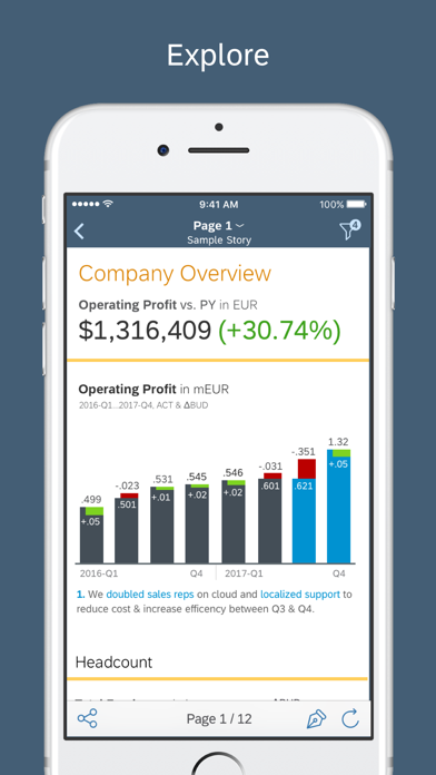 SAP Analytics Cloud screenshot