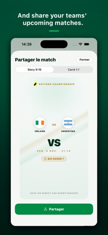 Rugby Tracker Screenshot 10 of 10