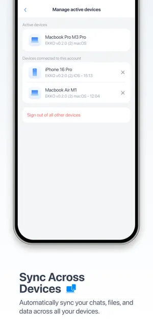 Ekko — Messaging & Calls screenshot 4