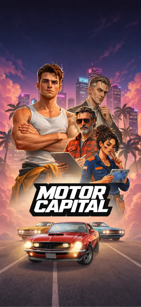 Motor Capital iOS Mod IPA screenshot 1 - iOS game interface