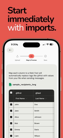 Fext - Group Text Messaging screenshot