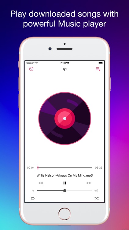 Music Player Pro without WiFi