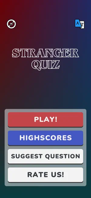 Stranger Quiz screenshot 1
