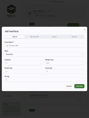 TrailReady: Trip Planner iPad screenshot