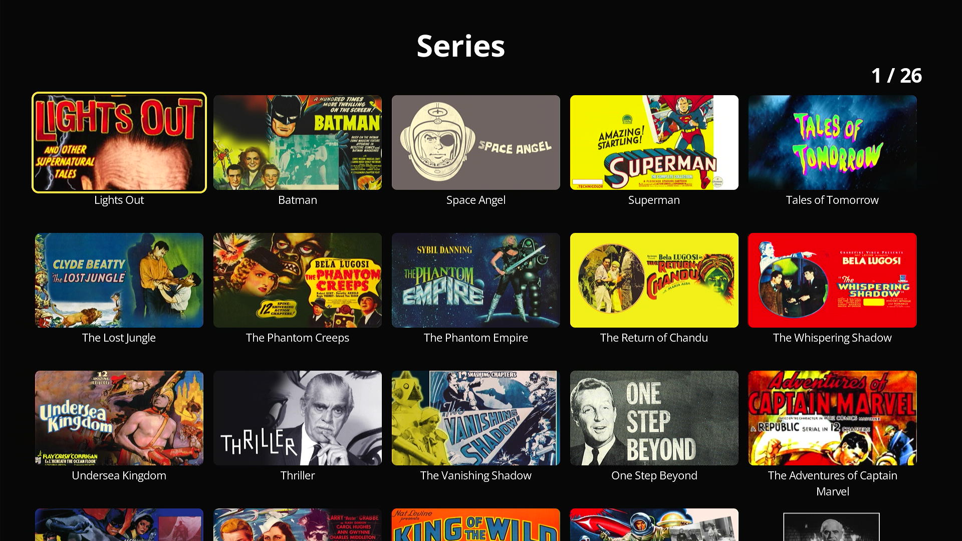 Classic Sci-fi Movie Channel