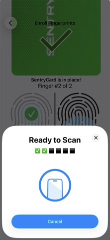 SentryCard Enroll Screenshot 4 of 5