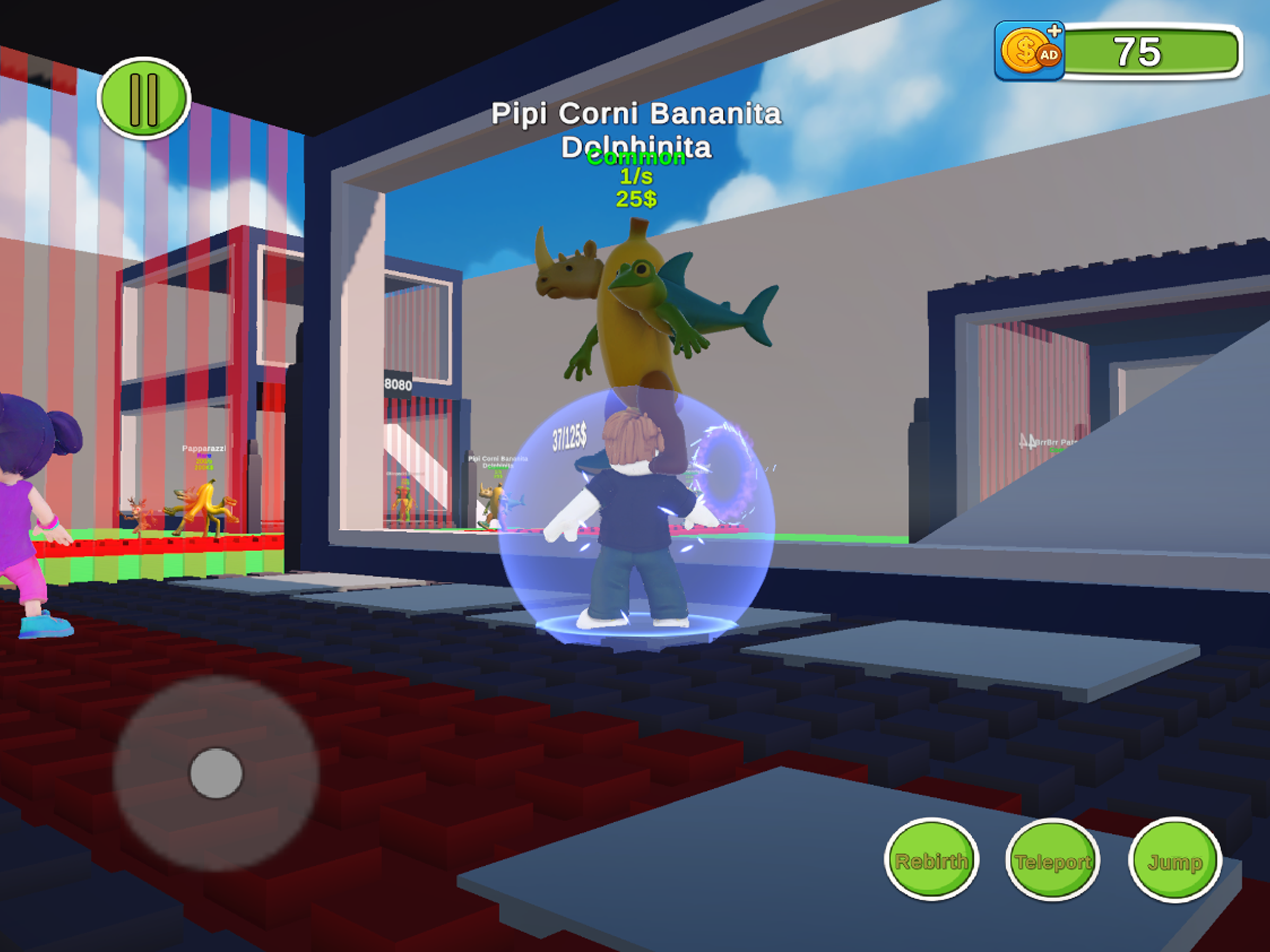 steal a brainrot Obby