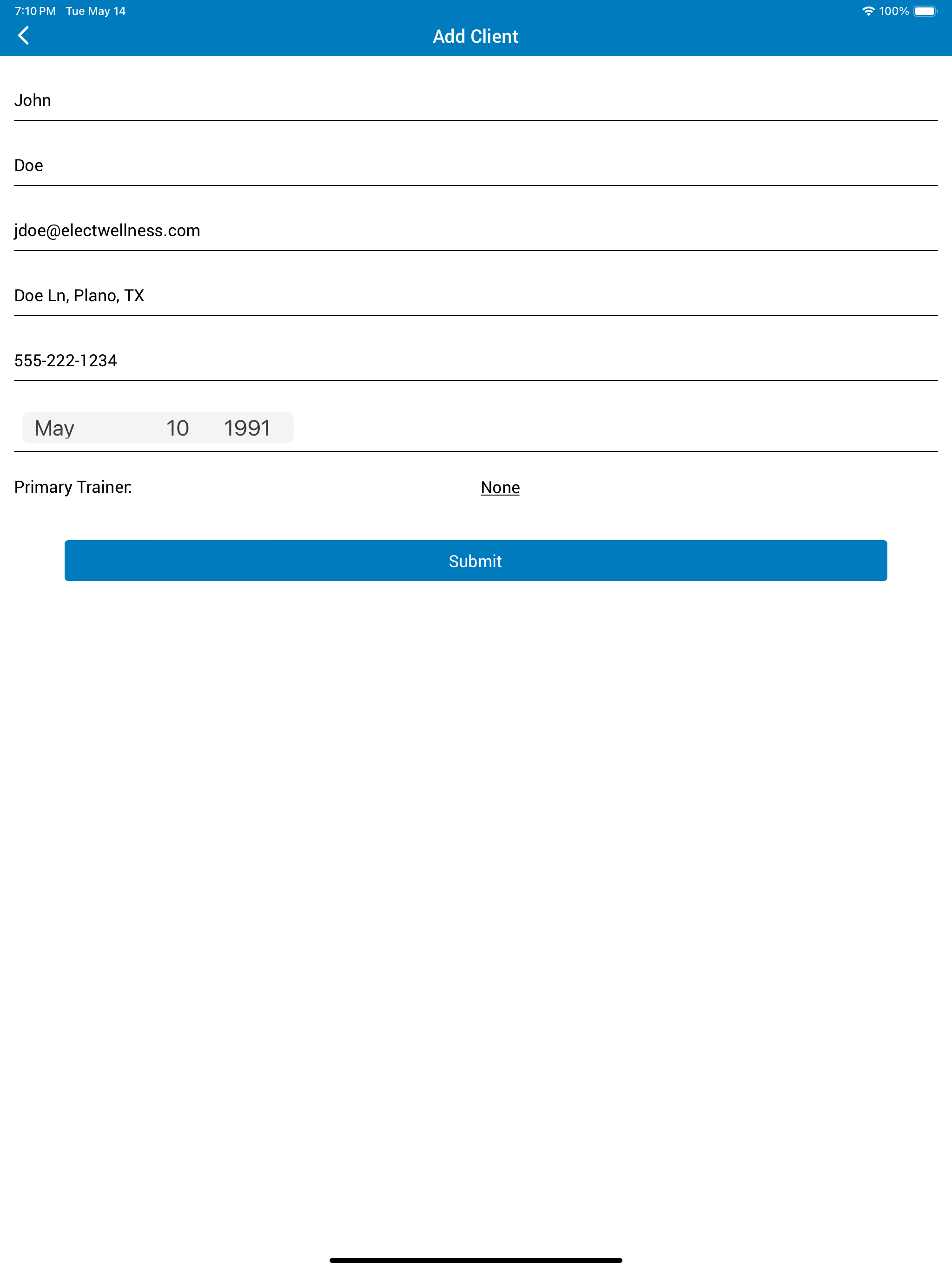 Elect Wellness screenshot 8