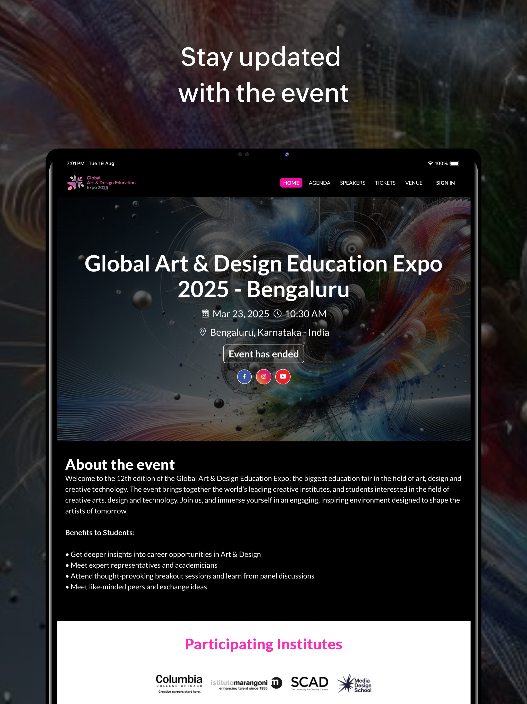 Zista Events screenshot 6