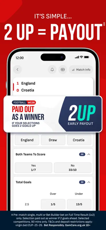 Virgin Bet: Sports & Casino screenshot 4 of 9