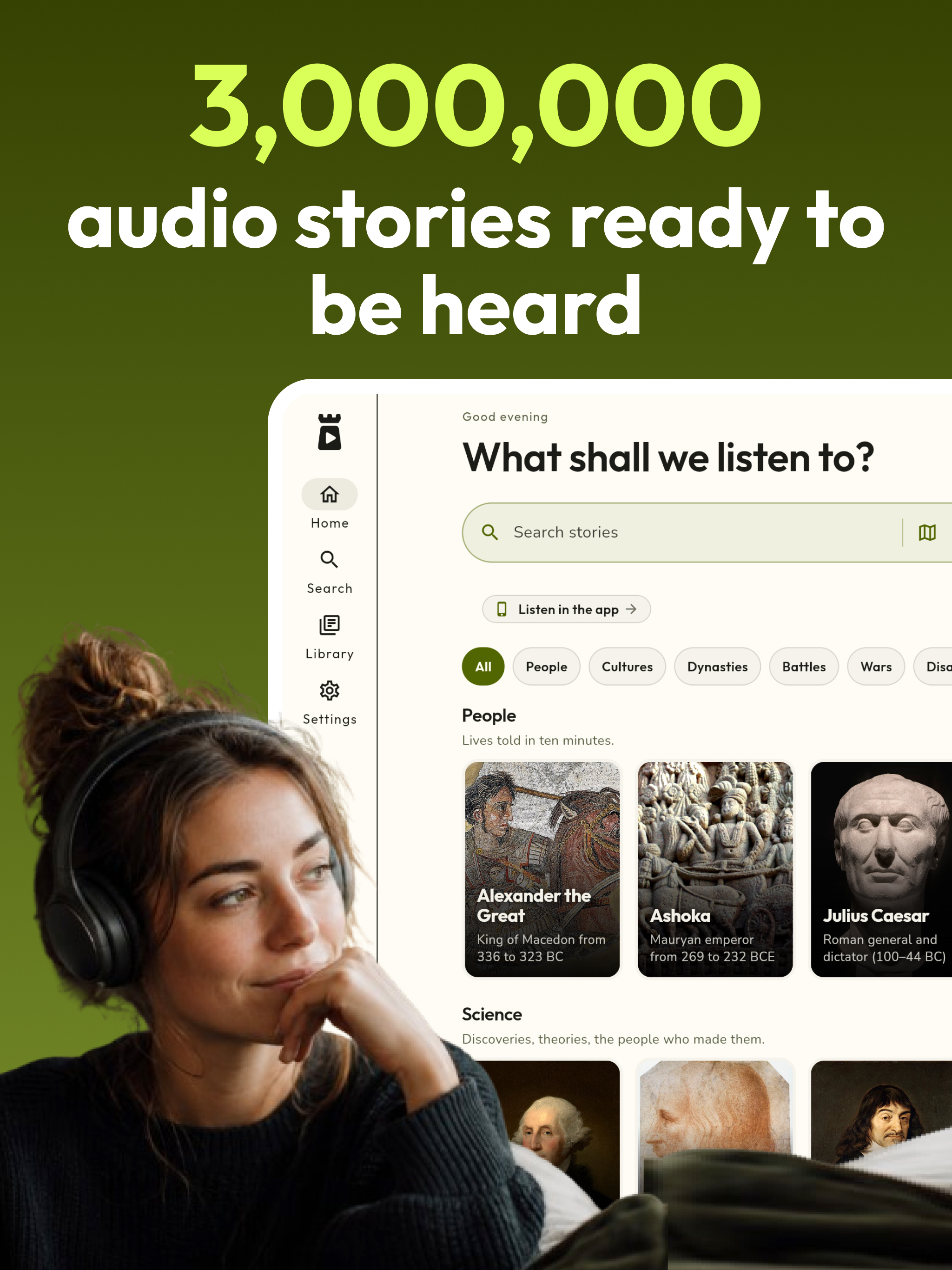 AudaStories: History Stories