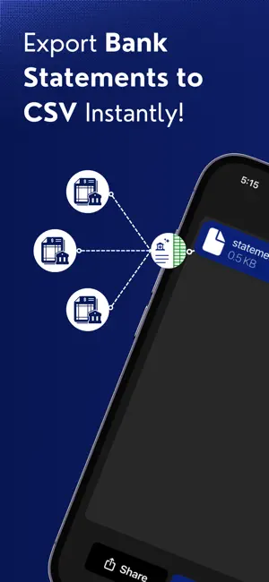 US Bank Statements PDF to CSV screenshot 1