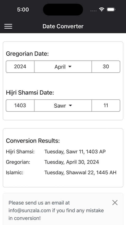 #4. Afghan Calendar (iOS) 由: Revit Technologies
