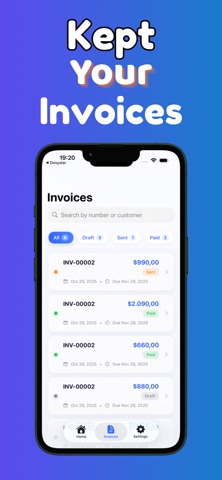 Invoice Maker - Receily Screenshot 5 of 6