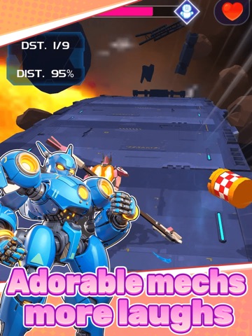 Smash Car: Robot Racing iPad screenshot
