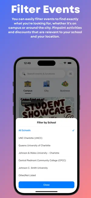 Goosetlk - College Events screenshot 4