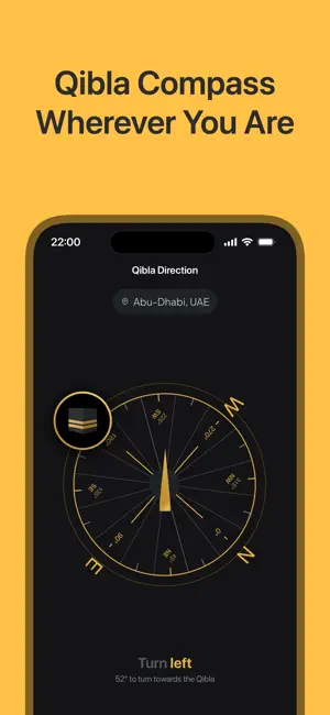 Qibla & Prayer Times: SIRAJ screenshot 2