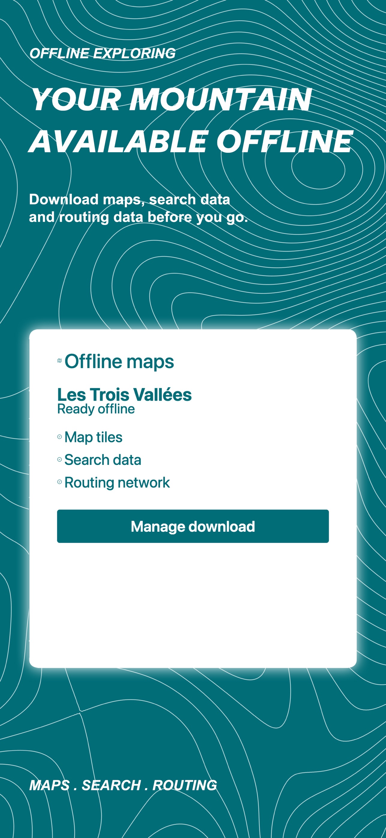 Screenshot 5 of Mountainmapper: Ski Maps
