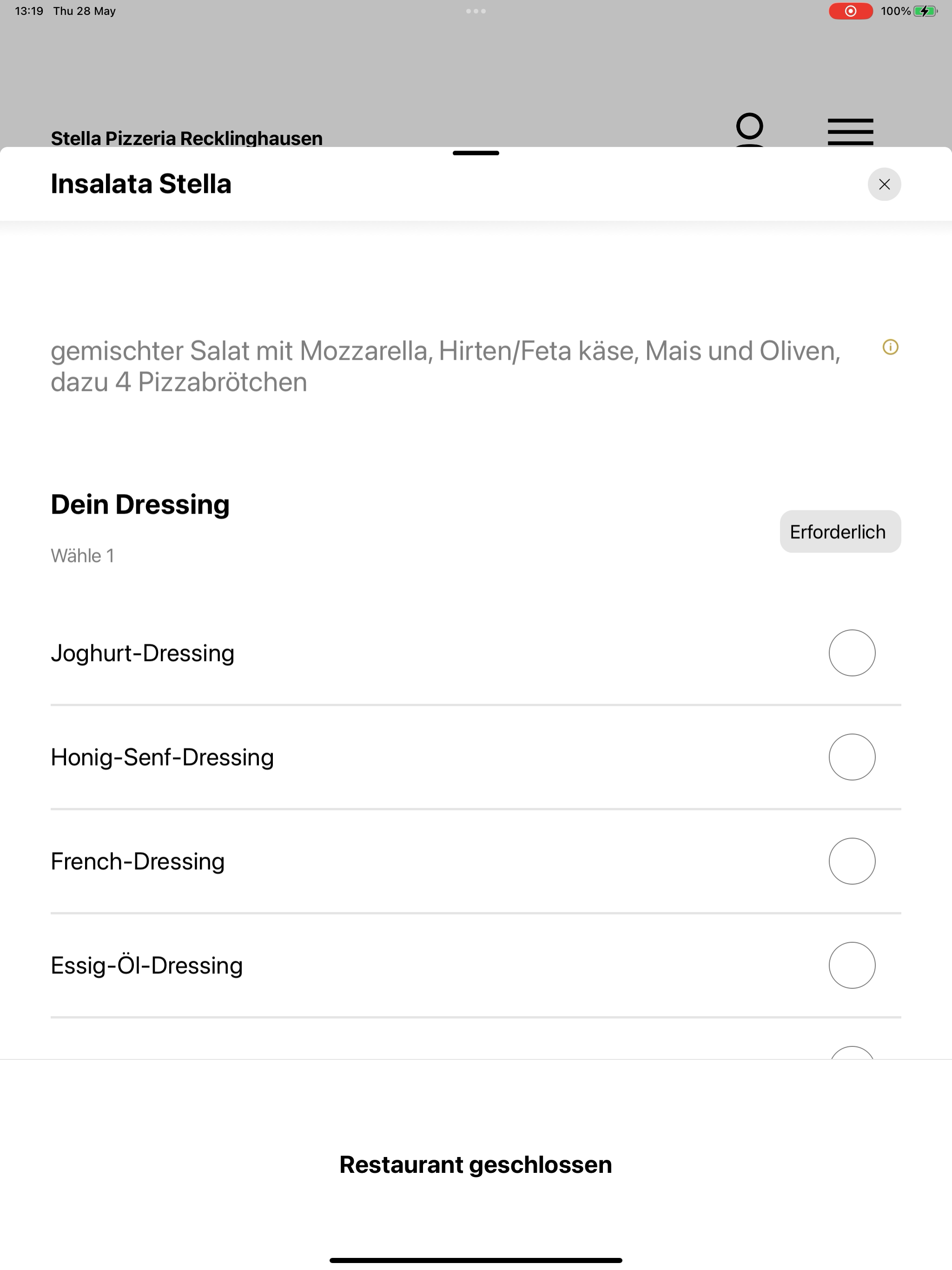 Stella Pizzeria Recklinghausen