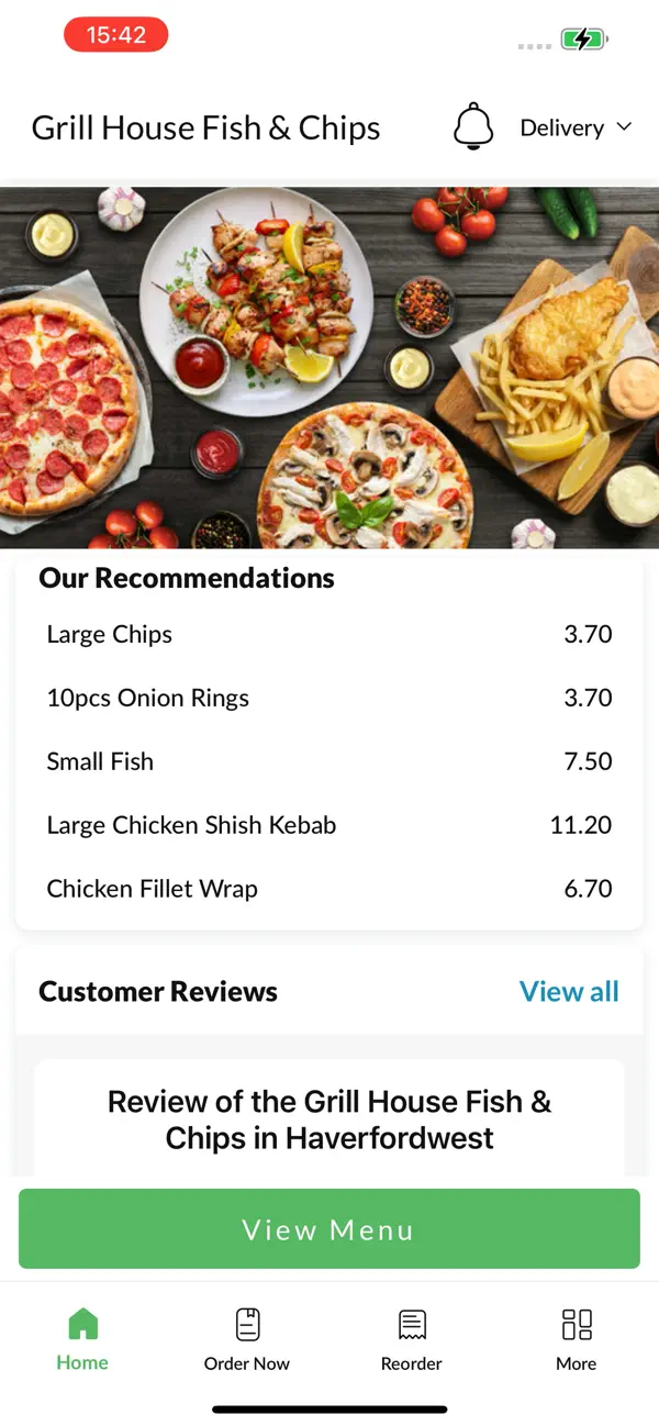 Screenshot #2 pour Grill House Fish and Chips