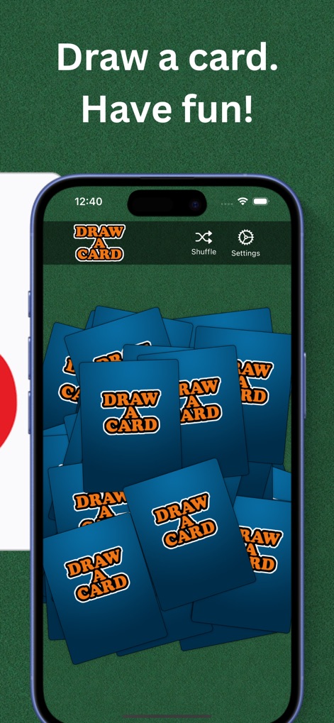 Draw a Card Deck - Games App | MWM