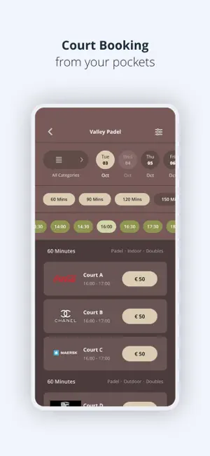 Valley Padel screenshot 1