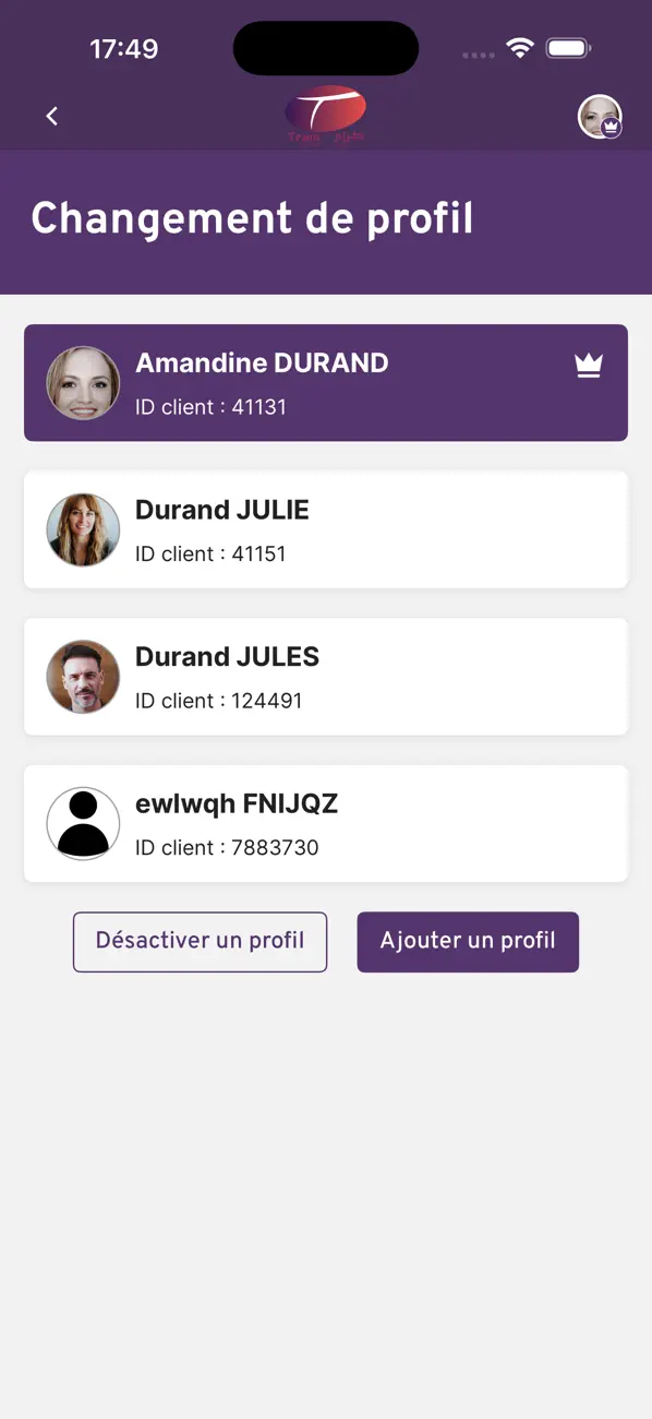 Screenshot #2 pour Tram Mobile