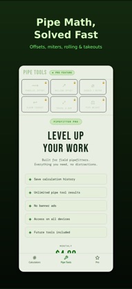 Pipefitter Calculator (e4bc01) screenshot 2